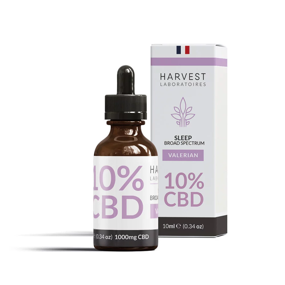 Huile de CBD avec valériane Harvest Laboratoires